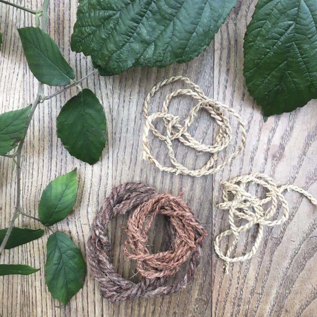 Cordage from Plant Fibres